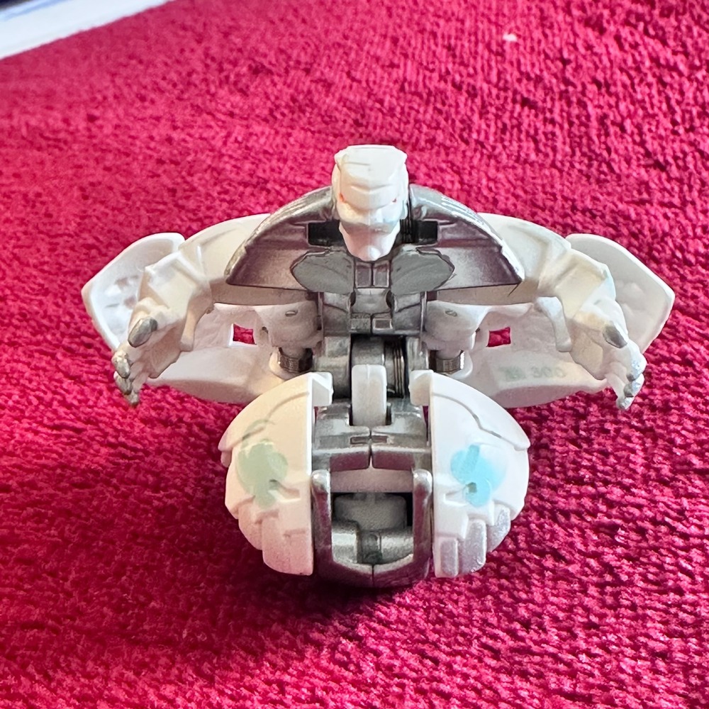 Bakugan Haos Altair White Silver 300G Battle Brawler‎ Spin Master 20406AET